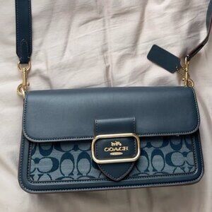 COACH Morgan Chambray Crossbody Bag